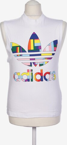 ADIDAS ORIGINALS T-Shirt XS in Weiß: predná strana