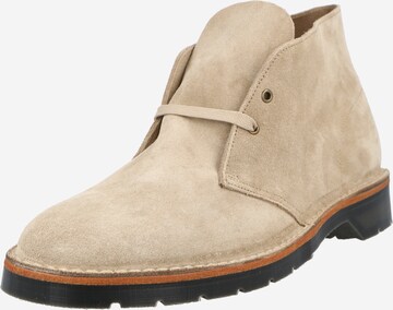 Solovair Chukka Boots in Beige: voorkant