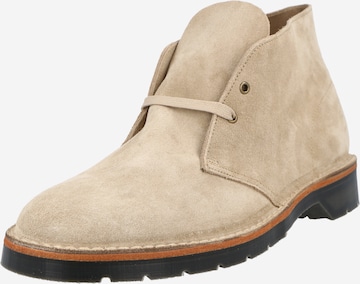 Solovair Chukka Boots in Beige: predná strana