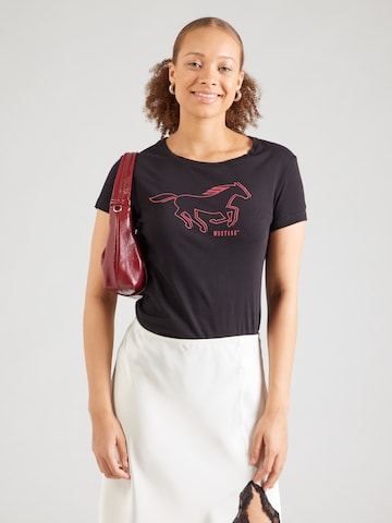 MUSTANG Shirts 'Loa' i sort: forside