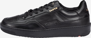 Baskets basses LLOYD en noir : devant
