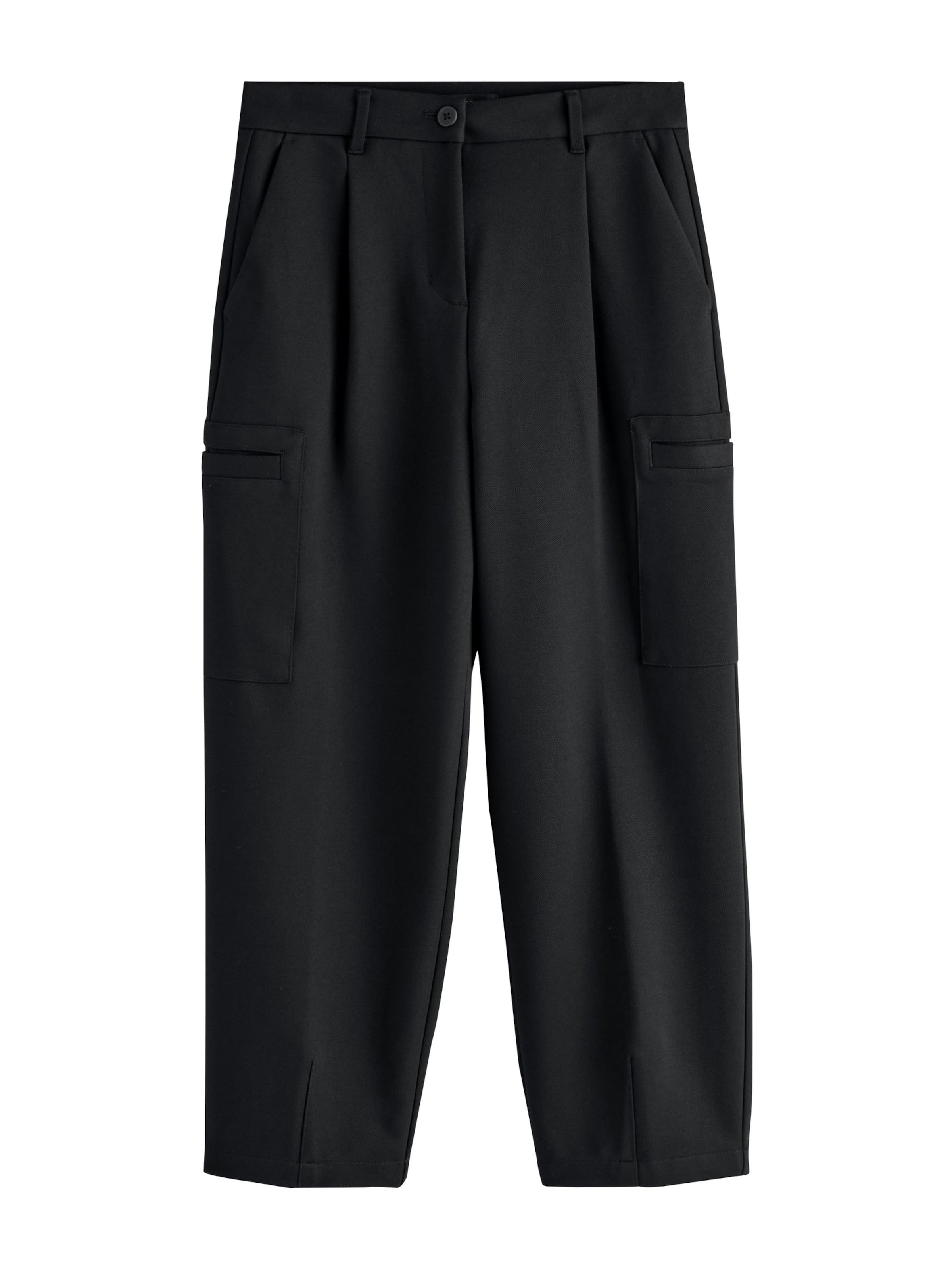 Next Cargobroek in 32/Petite in de kleur Zwart, Productweergave