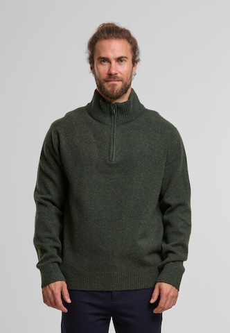Pull-over 'Bertrax' INDICODE JEANS en vert : devant