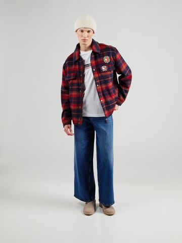 Giacca di mezza stagione di Tommy Jeans in rosso