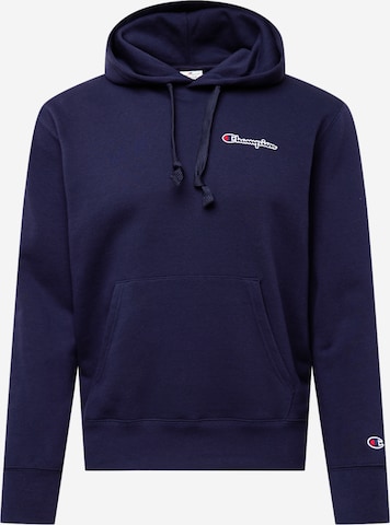 Champion Authentic Athletic Apparel Mikina – modrá: přední strana