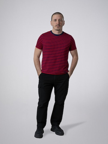 PANTONECLO Shirt 'Pantoneclo Men’s Crew Neck Short Sleeve T-Shirt' in Red