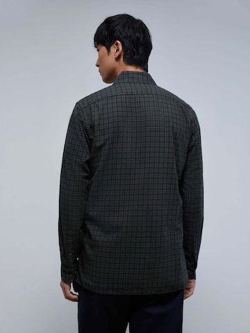 Scalpers Regular fit Button Up Shirt in Green