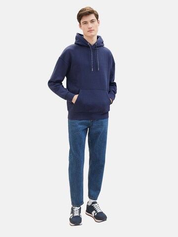 TOM TAILOR DENIM Sweatshirt in Blau