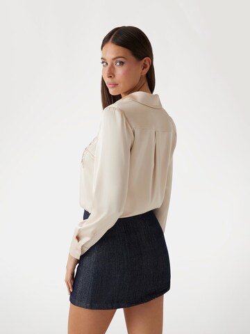 GUESS Bluse in Beige