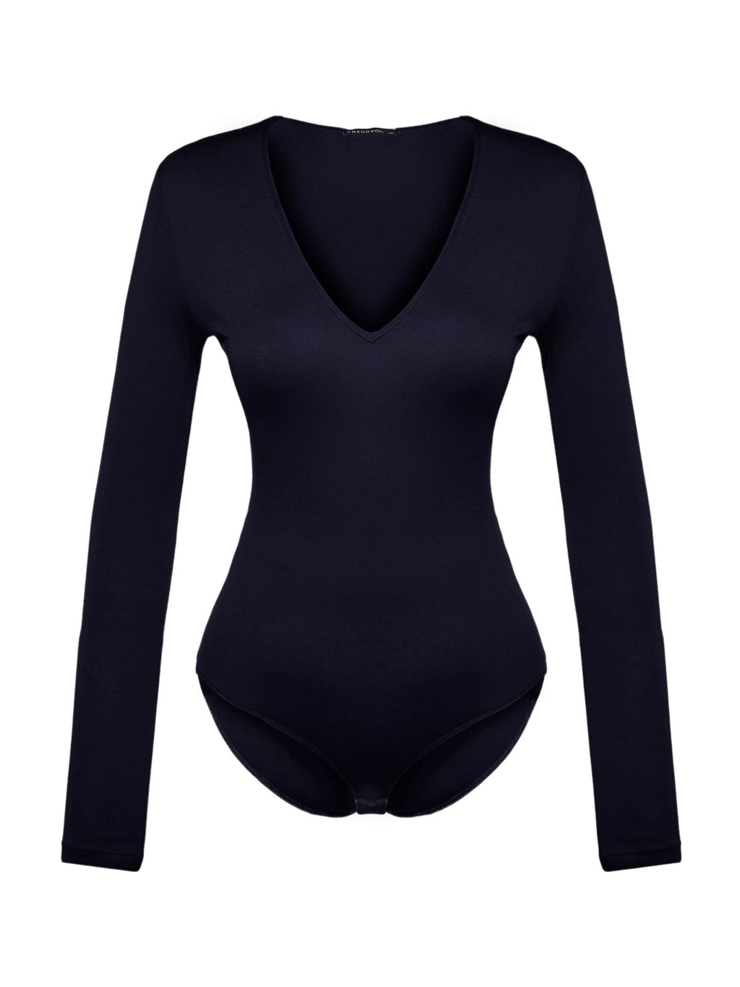 Trendyol - Body camiseta en azul: frente