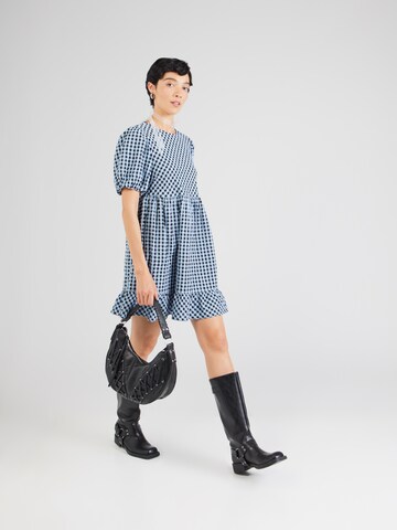 Robe Monki en bleu : devant