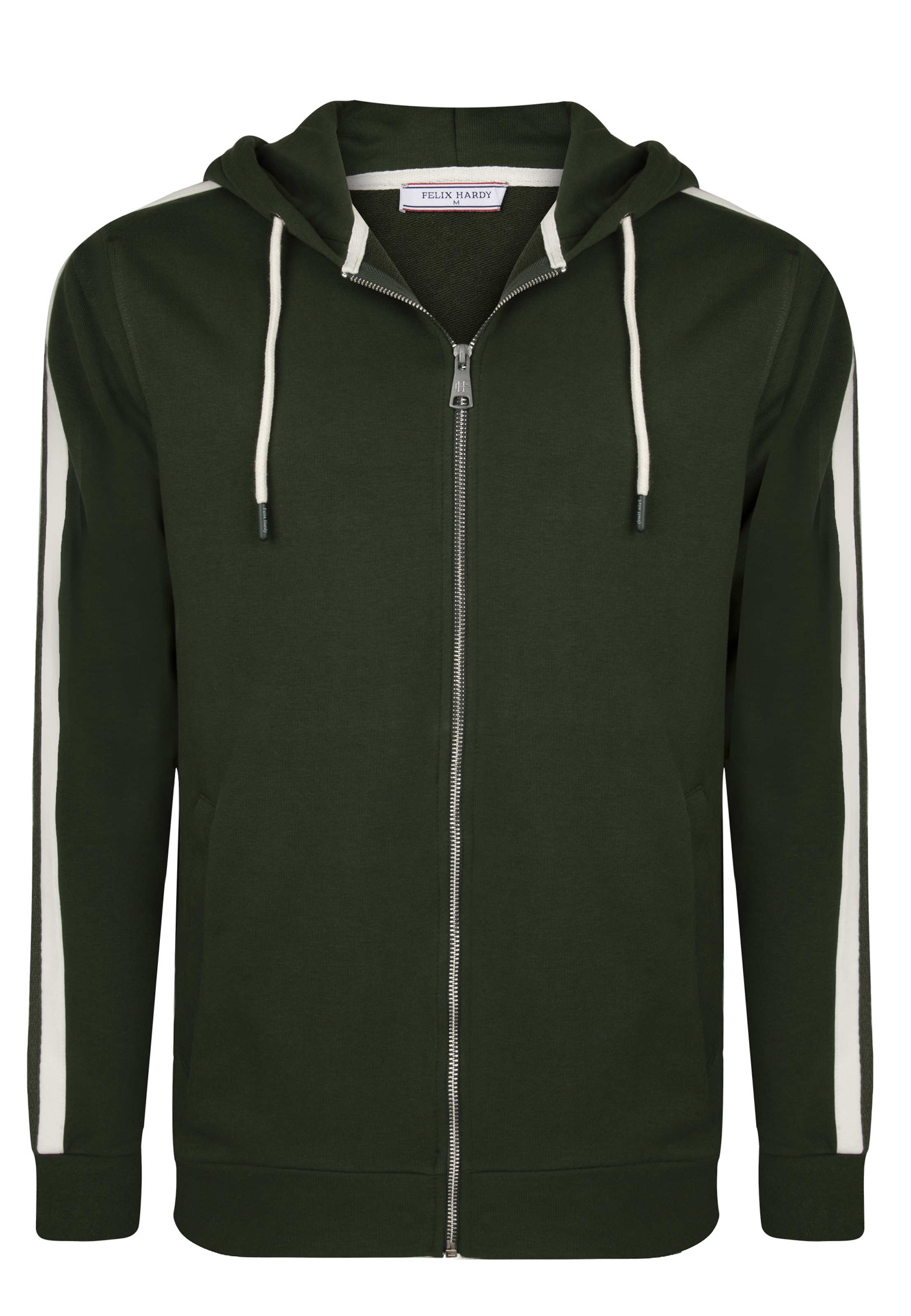 Felix Hardy Суичъри с качулка в зелено: отпред