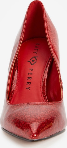 Katy Perry - Zapatos con plataforma en rojo