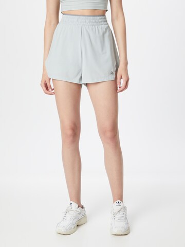 ADIDAS PERFORMANCE Regular Sportshorts in Grau: predná strana