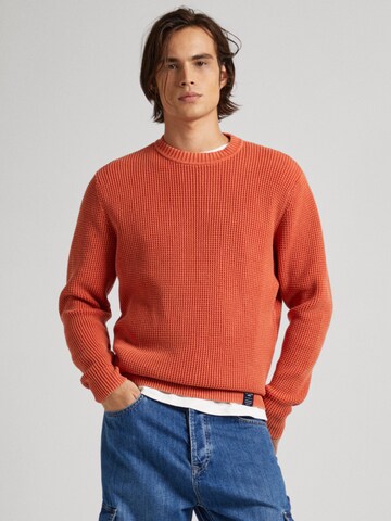 Pepe Jeans Sweater 'Maxwell' in Orange: front