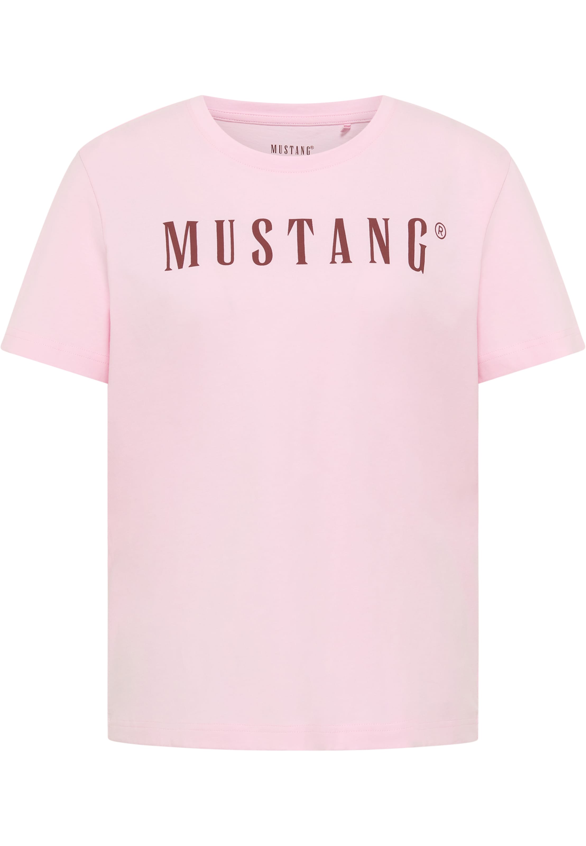 MUSTANG Shirt 'Floris' in Pink: front