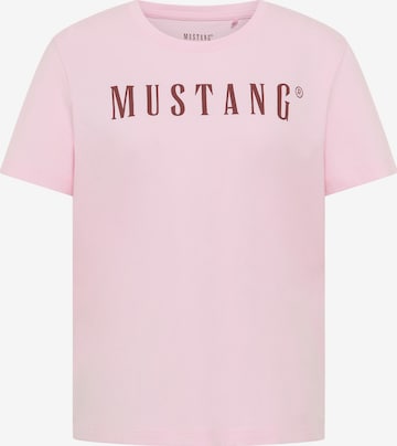 MUSTANG Shirt 'Floris' in Pink: front