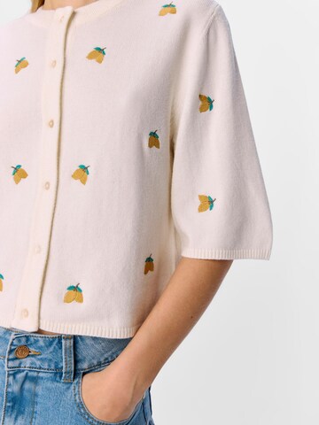 OBJECT Strickjacke 'THESS' in Weiß