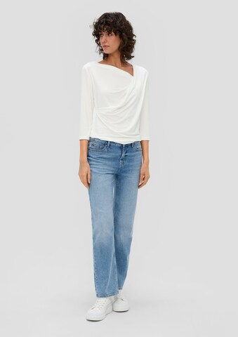 s.Oliver T-shirt i vit