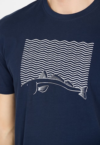 Cruz Shirt 'Gander' in Blauw