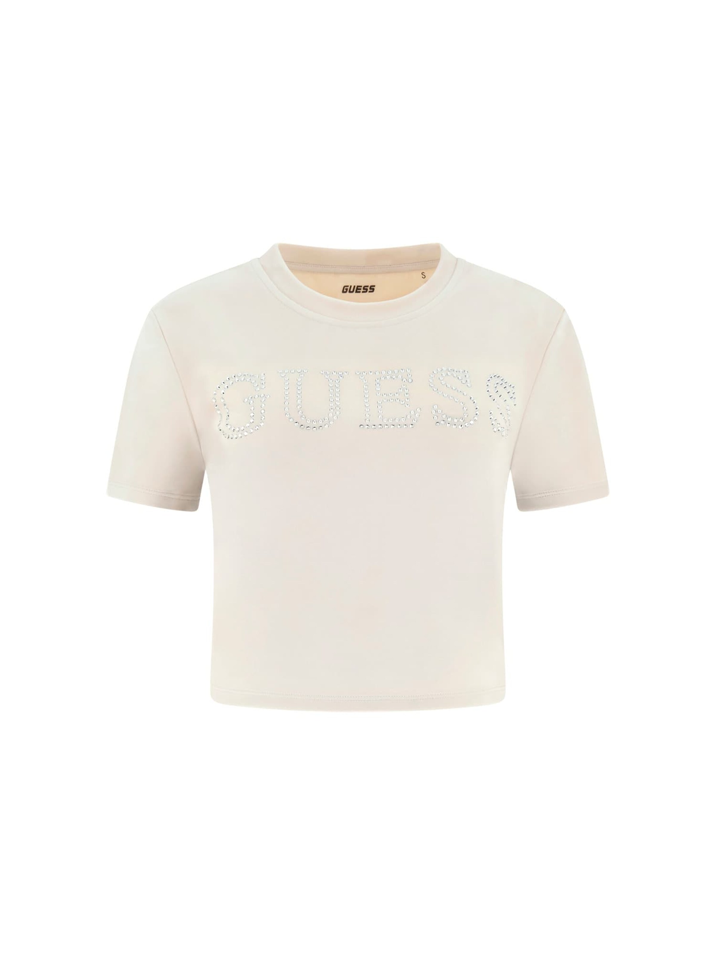 GUESS T-Shirt in Beige: Vorderseite