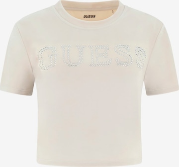 GUESS T-Shirt in Beige: Vorderseite