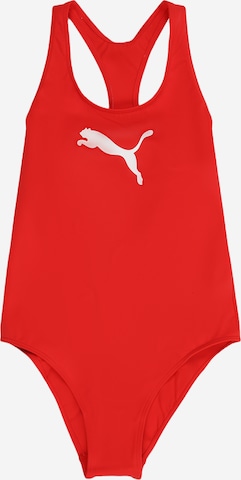 PUMA BODYWEAR Badeanzug in Rot: Vorderseite