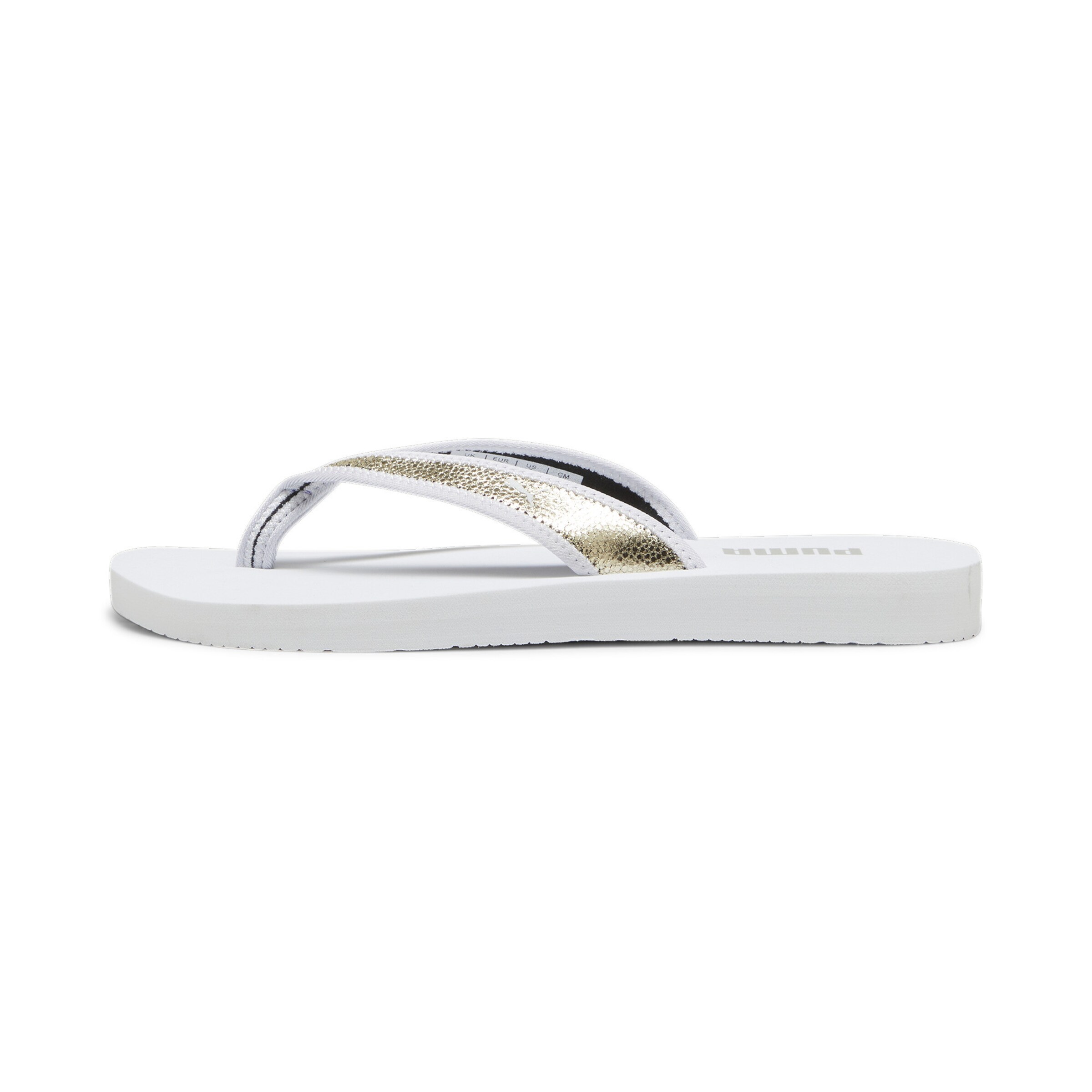 PUMA Zehentrenner in Weiß: Vorderseite