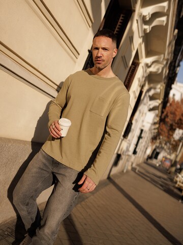 DAN FOX APPAREL Shirt 'Linus' in Green