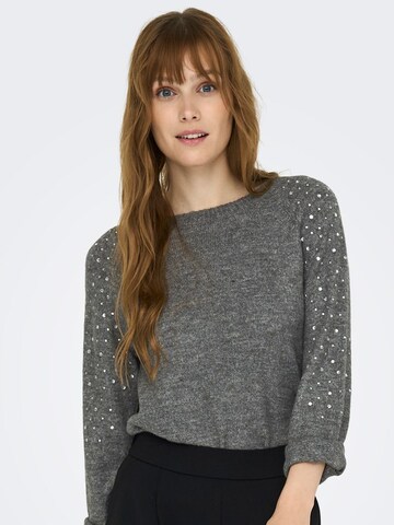 JDY Sweater 'Mirella' in Grey