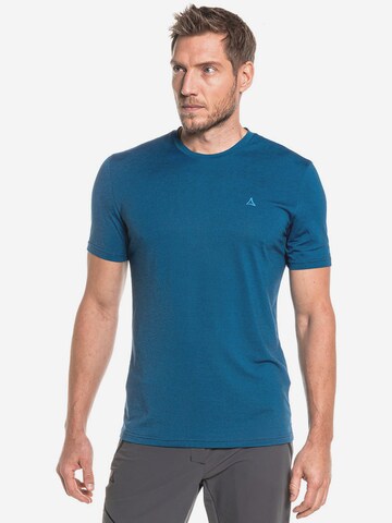Schöffel - Camiseta funcional 'Hochwanner' en azul: frente