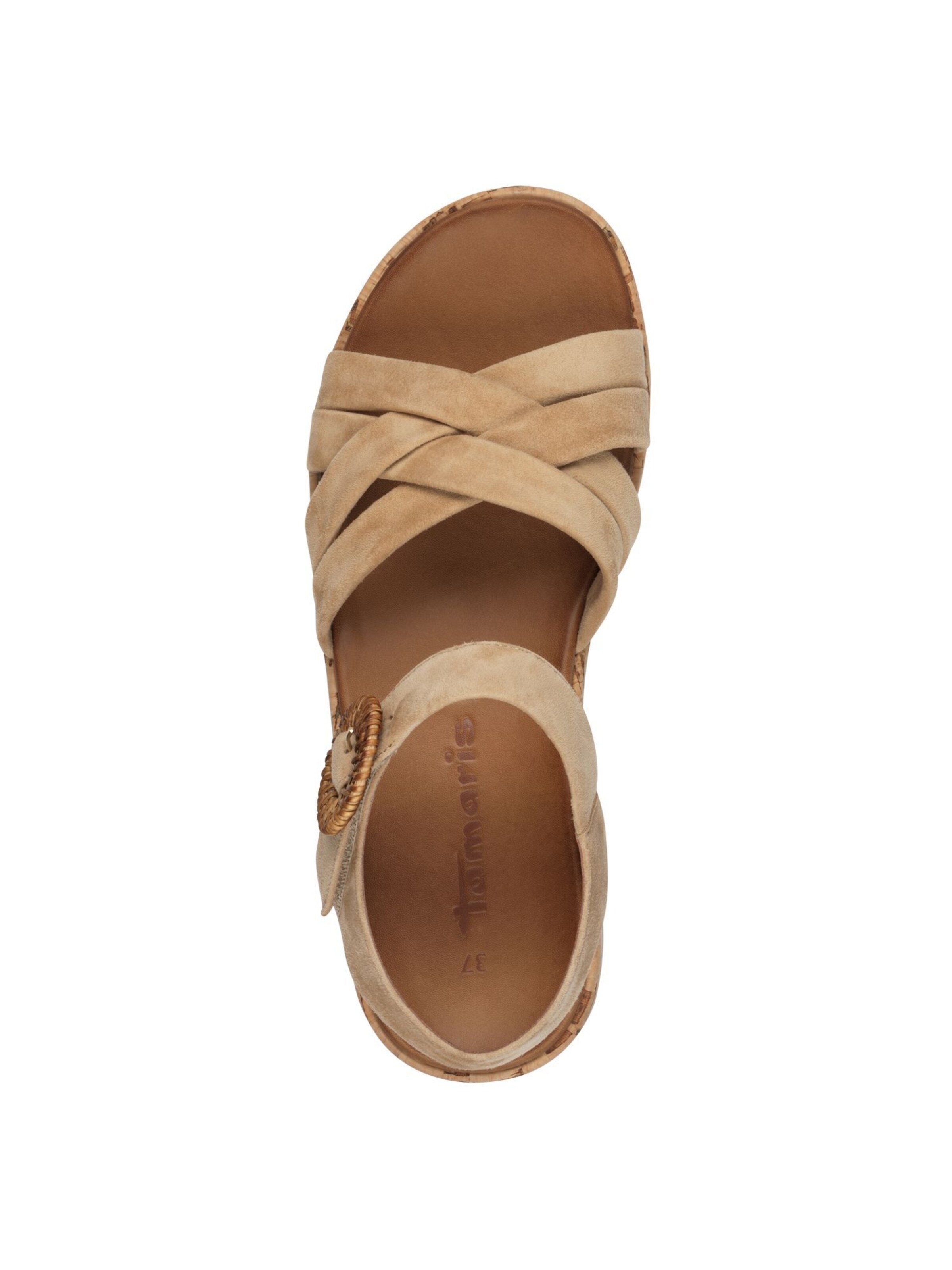 Sandales à lanières Tamaris en marron