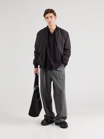 JACK & JONES - Ajuste confortable Camisa 'JJEMatteo' en negro