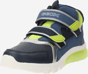 Sneaker 'Ciberdron B.A' di GEOX in blu: frontale