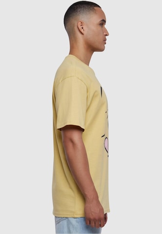 MT Upscale Póló 'Disney 100 Winnie Pooh Face' - sárga