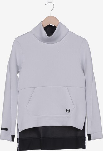 UNDER ARMOUR Sweatshirt & Zip-Up Hoodie in XS in Grey: front