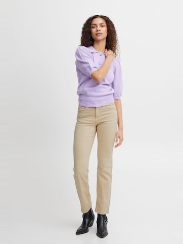 b.young Slim fit Jeans 'Lola' in Beige