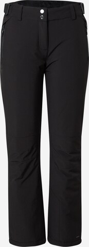 KILLTEC Regular Outdoor trousers 'Siranya' in Black: front