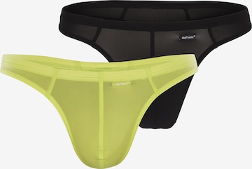 Olaf Benz String ' RED0965 Ministring ' in Schwarz: Vorderseite