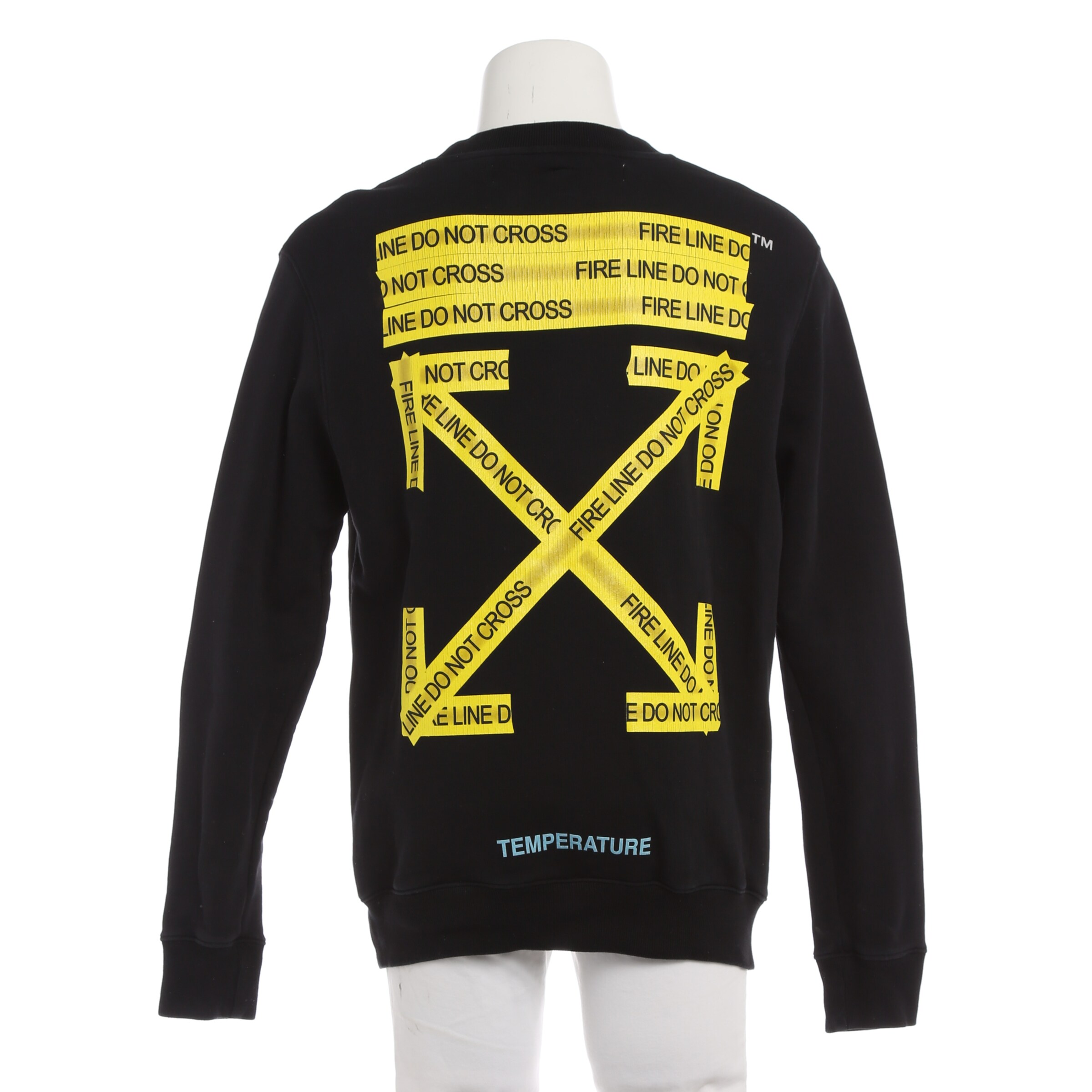 Off-White Sweatshirt / Sweatjacke XS in Gelb