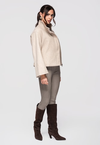 Veste mi-saison 'OW-JANP-0130' Ombre en beige