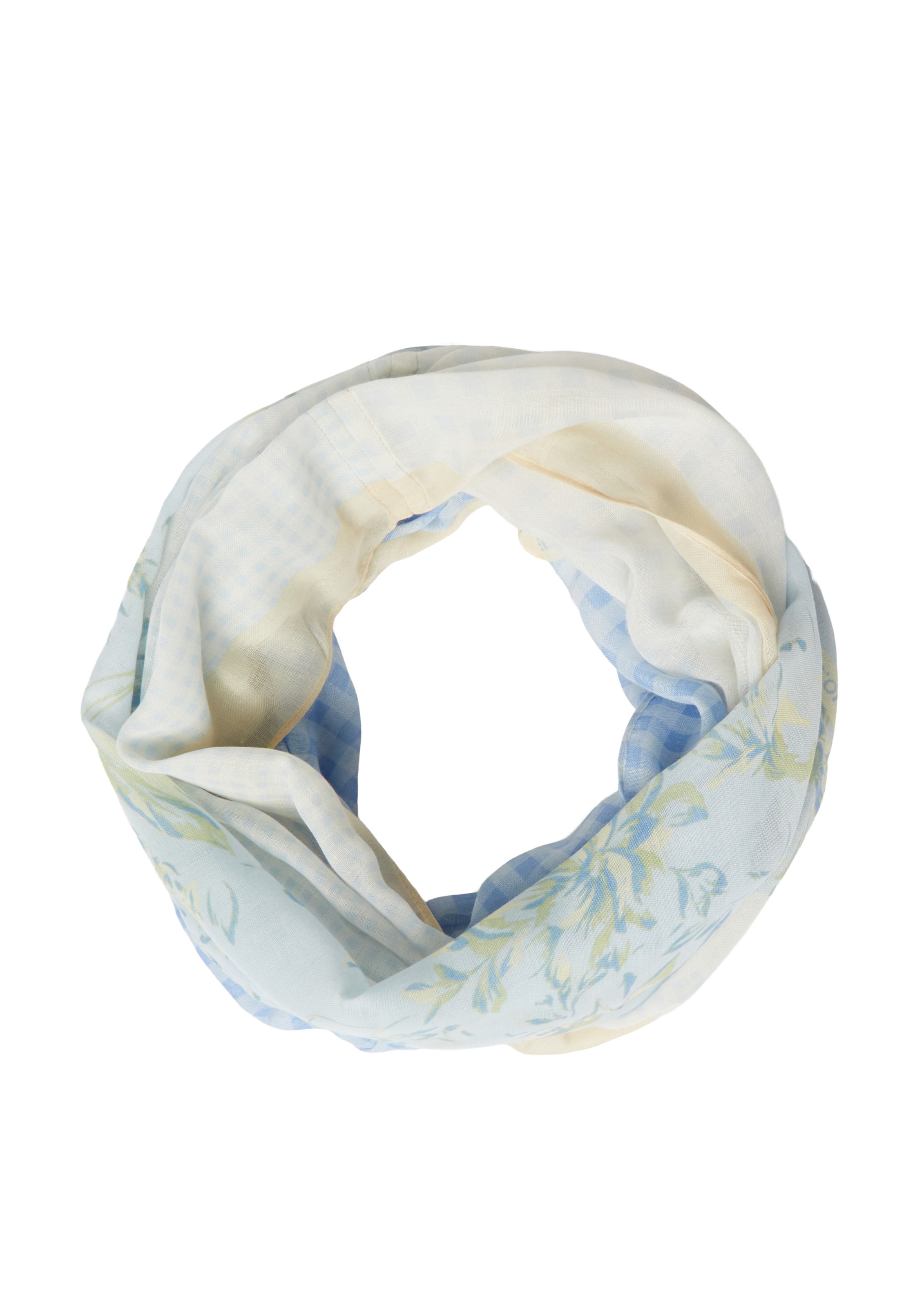 s.Oliver Tunnelsjaal in Blauw: voorkant