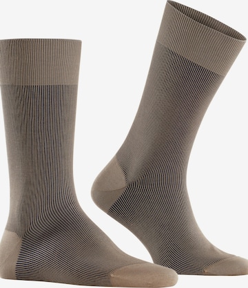 FALKE Socken 'Fine Shadow' in Silber: Vorderseite