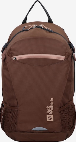 JACK WOLFSKIN Sports Backpack 'Velocity 12' in Brown: front