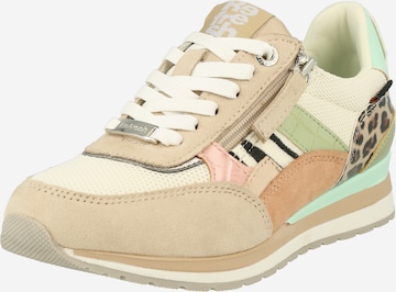 Sneaker bassa di Refresh in beige: frontale