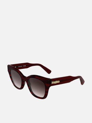 Longchamp - Gafas de sol en rojo: frente