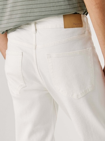 Effilé Jean 'STANLEY ' Pepe Jeans en blanc
