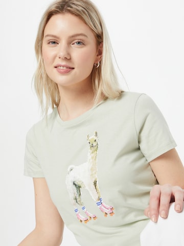 Iriedaily T-Shirt 'Rolama' in Grün