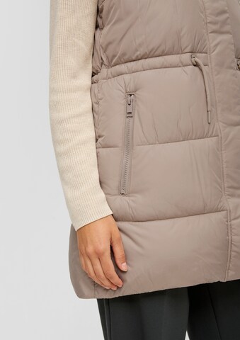 s.Oliver Outdoor-Weste in Beige