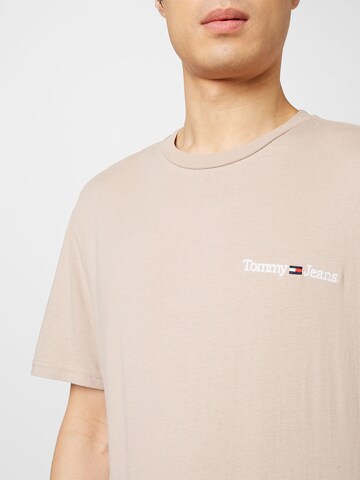 T-Shirt Tommy Jeans en beige